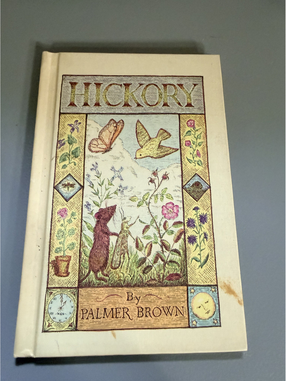 Hickory Palmer Brown 1975 1st Ed Hardcover Weekly Reader Vintage Illustrated HC